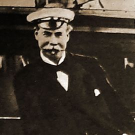 Old image of 20th century captain