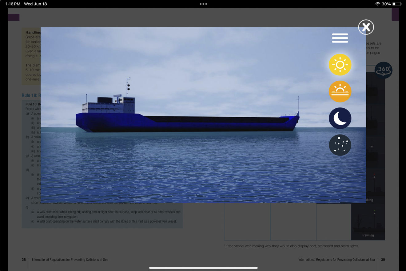 International Regulations for Preventing Collisions at Sea (E-G2) 