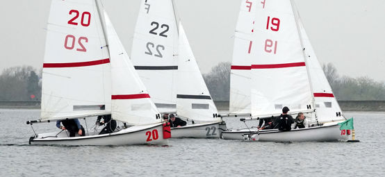 Fireflies at the RYA UKTRA Team Racing National Championships