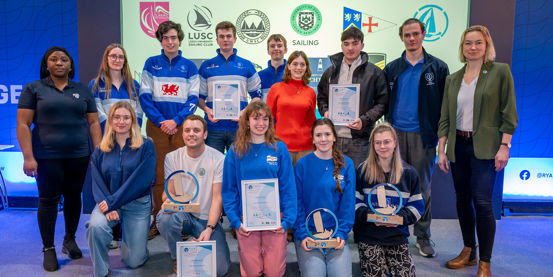 Winners of the RYA Green Blue University Sailing Sustainability Challenge 2025