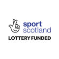 Sport scotland lottery funded logo